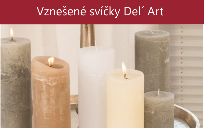 Nakupte v Del´Art svíčky